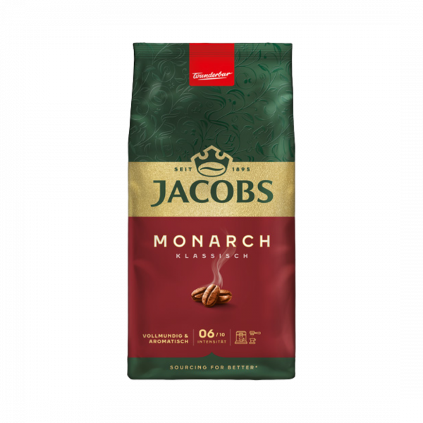 Jacobs Monarch Klassisch, Ganze Bohne, 500g